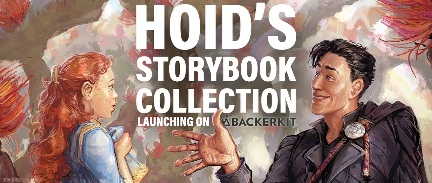 Dans quelques jours commencera la campagne pour une nouvelle collection de livres de Brandon Sanderson : Hoid.